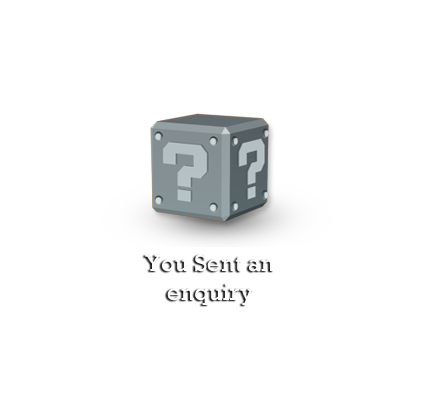 You send an enquiry