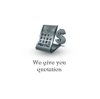 We give you quotation